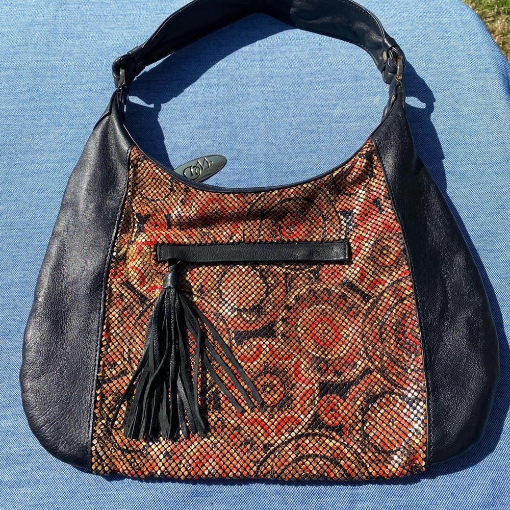 Whiting & Davis Mesh & Leather Bag Pristine Condition